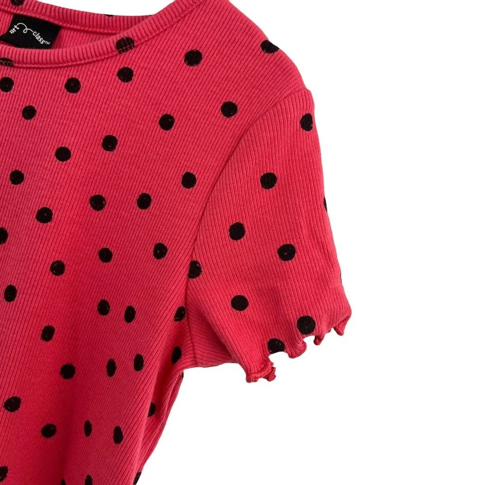 Art Class Pink‎ Dot Dress Size 5T